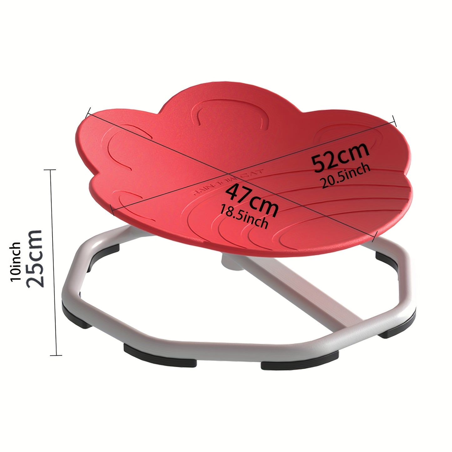 Sensory Spinning Chair for Kids with Autism & ADHD, Ages 3-18, 220LBS Capacity Swivel Sit and Spin Chair to Improve Focus & Body Balance, Calming Sensory Toy for Teens, Indoor Outdoor No Assembly