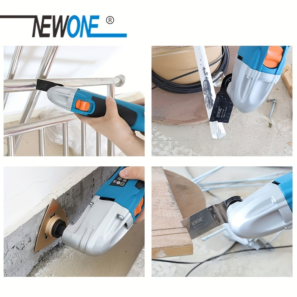 2.5 Amp Pro Oscillating Multitool Kit - High-Precision 3° Angle, Renovator, 6-Speed, Corded Cutting Tool for Wood, Metal, And Plastic, Easy-to-Use, Versatile, And Reliable for Various DIY Projects And Home Repairs