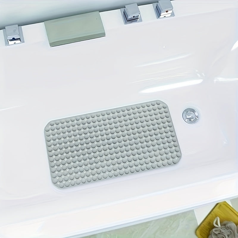 SELIBRE Bath Mat, TPR Material Suction Cups Shower Mats for Inside Shower, Machine Washable Quick Dry Bathtub Mat for Bathroom And Spa