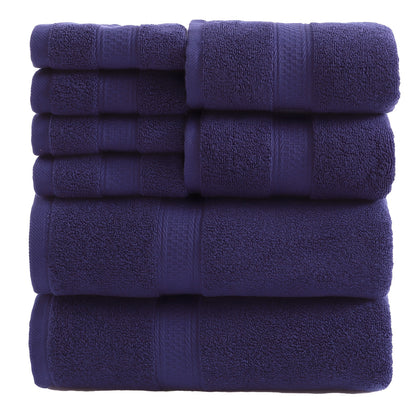 UToPantica 16pcs/8pcs Luxurious Soft Towel Set | 2/4 Bath Towels, 2/4 Hand Towels, 4/8 Washcloths Luxurious, Soft, Skin Friendly, Good Water Absorption, Quick Drying, Thickened Bathing Towel, Suitable For Home, Hotel, Travel, Fitness, Beauty SPA