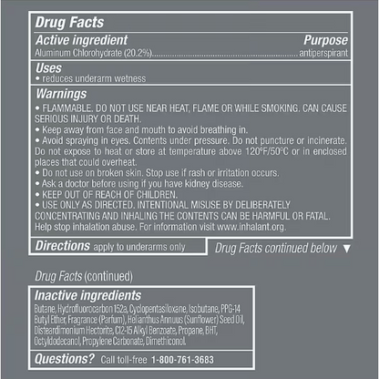 Dove Men+ Care Dry Spray Deodorant 150 mL, Each 5 Fl Oz (Pack of 6) Total 30 Fl Oz (Scents May Vary)