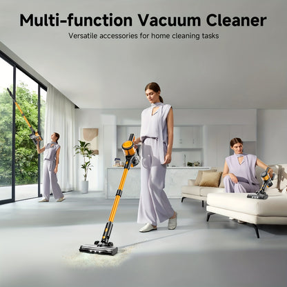 30-60Kpa Powerful Stick Vacuum, Up To 55Mins, Vacuum Cleaners For Home Anti-Tangled Lightweight Handheld For Hardwood Floor, Carpets, Pet Hair Includes Corded And Cordless Vacuum Cleaners