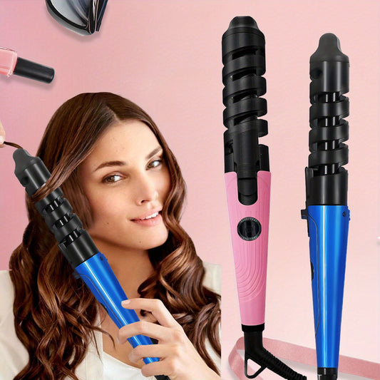 Anti-Tangle and Anti-Scalding Rotary Curler Portable Curler, Automatic Spiral Curler for Women, Fast Heating Curler for Long and Short Hairstyles, Women Gift Birthday Christmas Gift