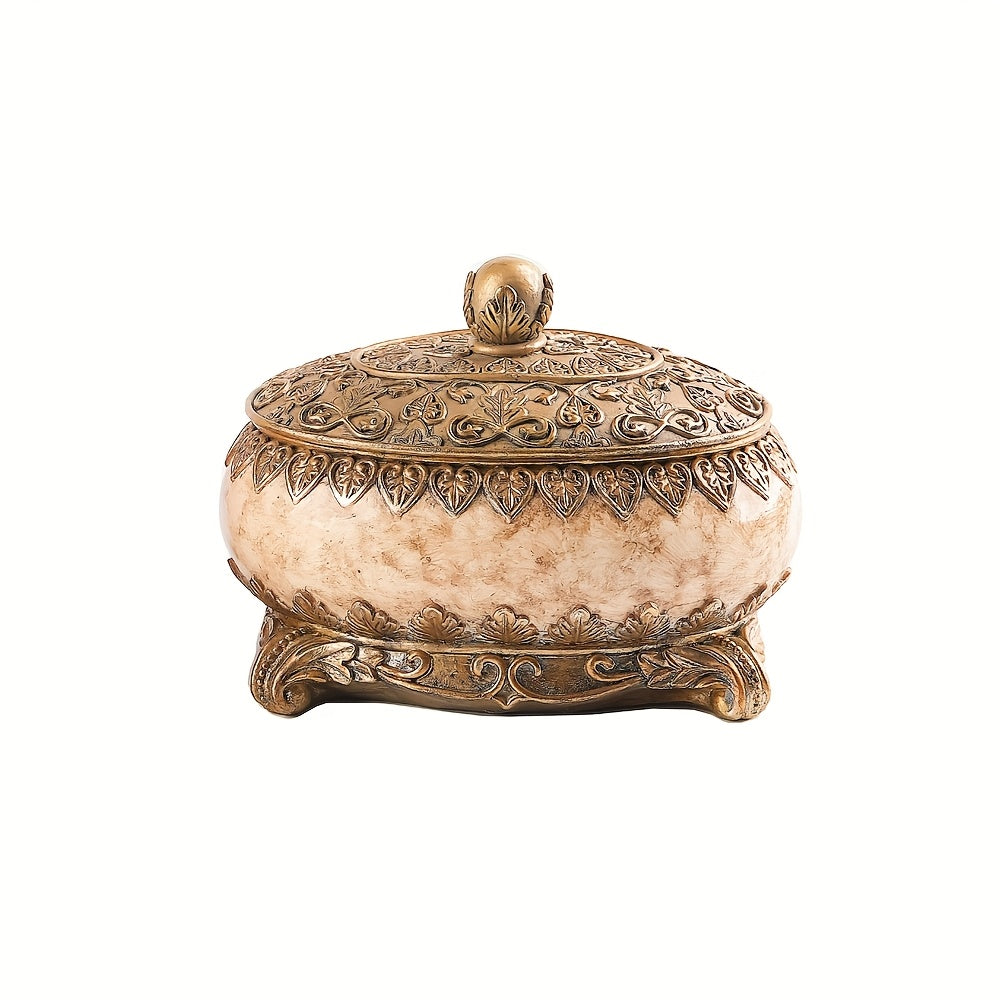 Jewelry Organizer with Lid for Home Decoration, Perfect for Storing Necklaces, Earrings, Bracelets, And Rings - Ideal Holiday Present, Jewelry Boxes