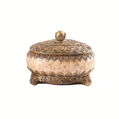 Jewelry Organizer with Lid for Home Decoration, Perfect for Storing Necklaces, Earrings, Bracelets, And Rings - Ideal Holiday Present, Jewelry Boxes