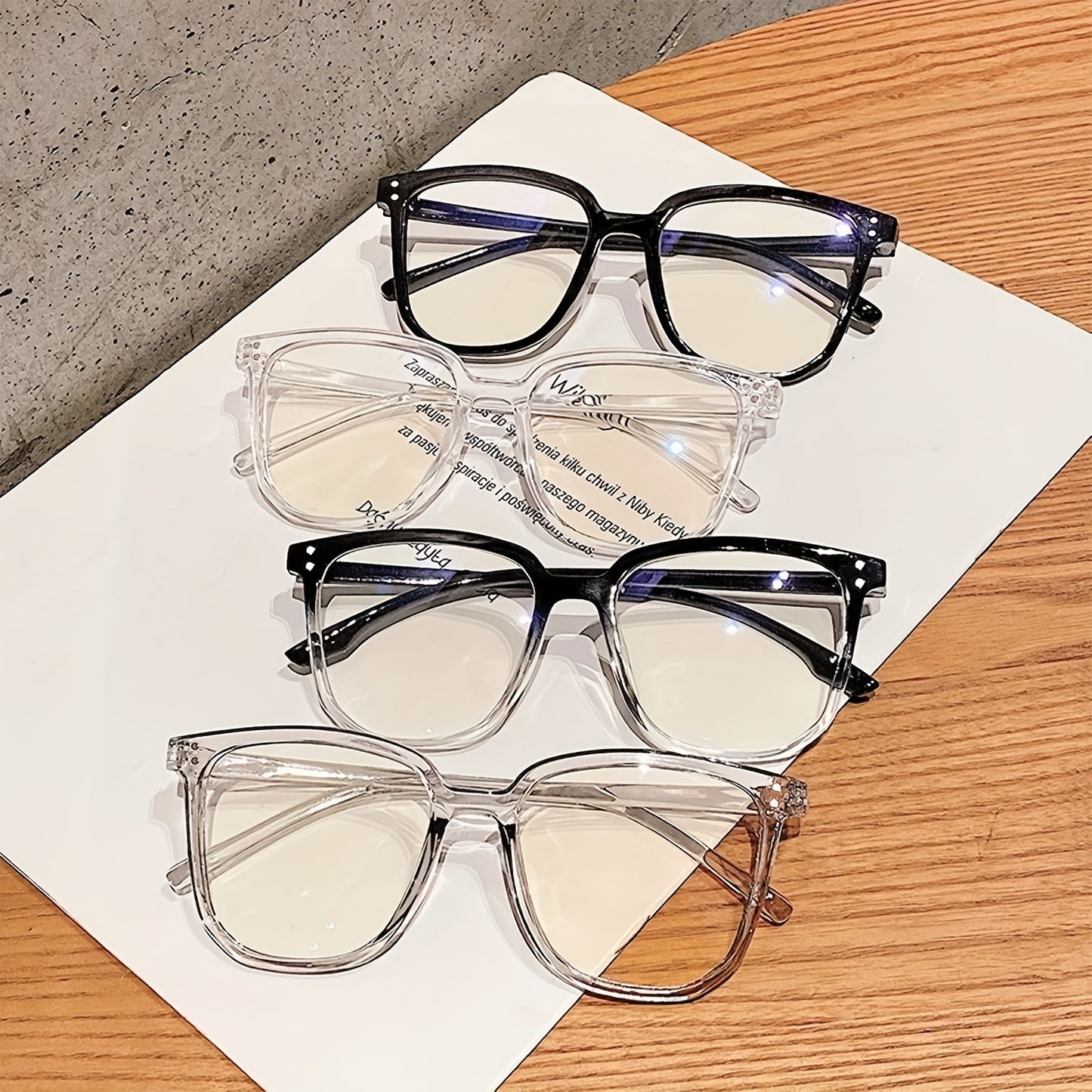 6 Pairs of Women'S And Men'S Anti Blue Light Glasses, Computer Reading/Gaming/Tv/Mobile Phone Glasses Suitable for Men And Women to Prevent Eye Fatigue