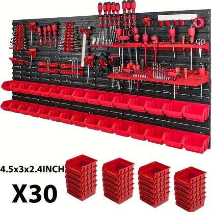 Large Tool Organizer, Wrench, Screwdriver, Drill Bit, Screw, Hammer Storage Rack, Garage Tool Organizer, Multi-functional Storage, A Gift for Family And Friends, Valentine's Day Gifts for Men, Boyfriends, Husbands, And Partners