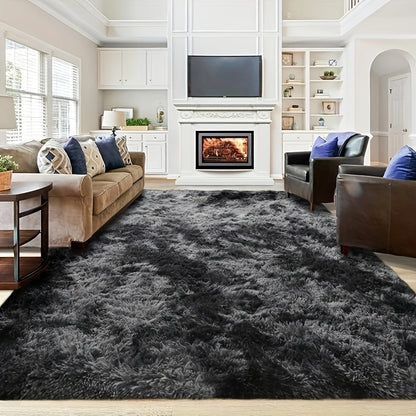 Rugs Living Room Area Rugs for Bedroom, Washable Anti Slip Extra Large Shaggy Soft Rug Fluffy Modern Floor Carpets Mat Beside Rugs for Living Room