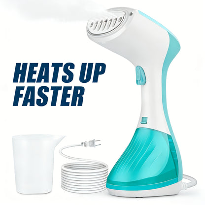 Steamer for Clothes, Fast Heat-Up Clothes Steamer Handheld Garment Steamer with 3 Steam Settings, 10.14oz Water Tank, 9.8' Cord, Portable Travel Steam for Removes Wrinkle Safe on All Fabrics