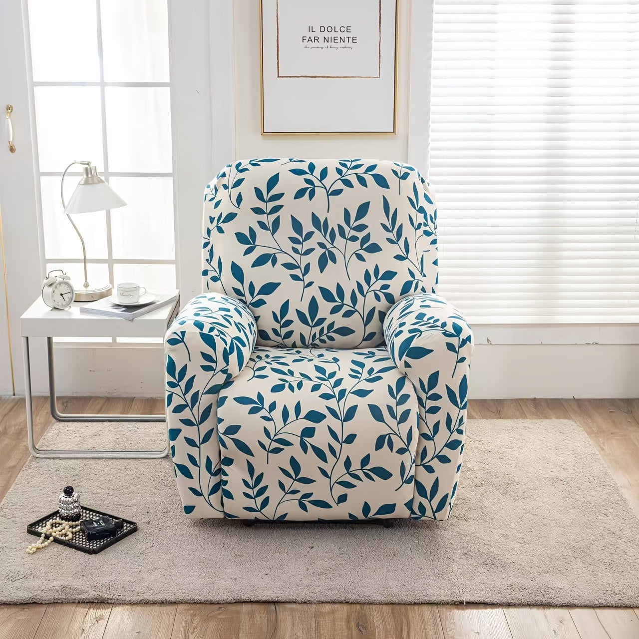 4pcs 2026 NEW Extra Large Recliner Slipcover, Four Seasons Recliner Slipcover Furniture Protector With Pocket, Suitable For Living Room Sofa Cover for home Decor, Easter Decorations For Home, St Patricks Day.