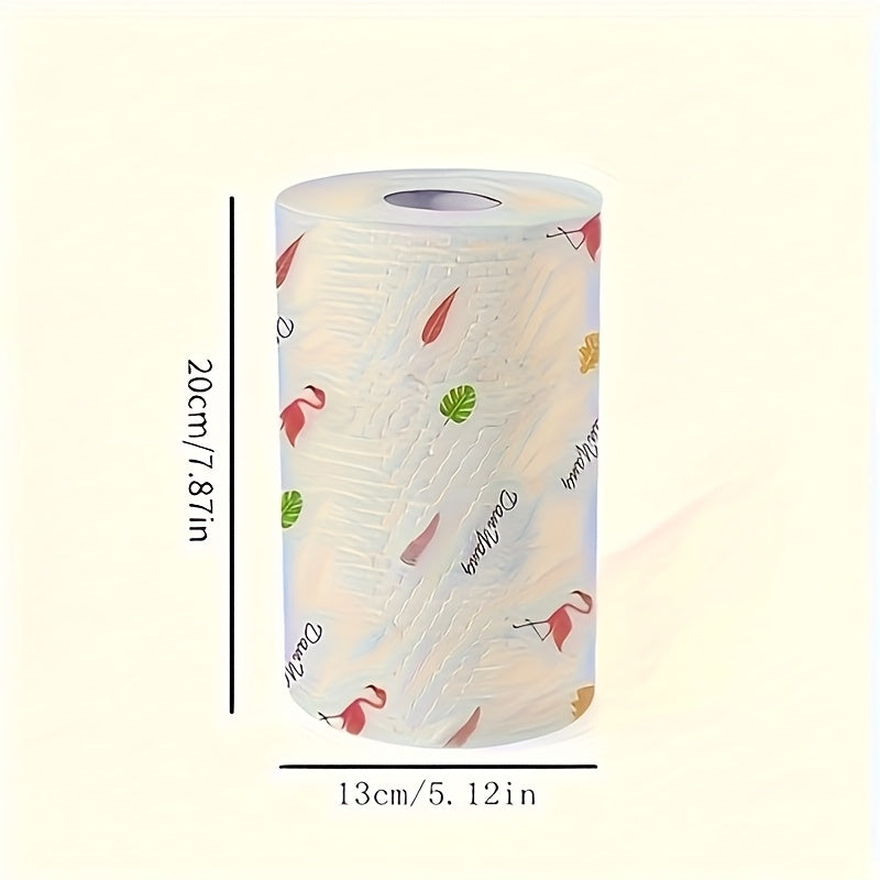 1 Roll With 400 Sheets, Including Hooks, Lazy Towels, Disposable Kitchen Cleaning Towels, Washable Dry And Wet Towels, Dishwashing Towels, Degreasing And Cleaning Paper, Household Towels, Dry Towels, And Cleaning Supplies