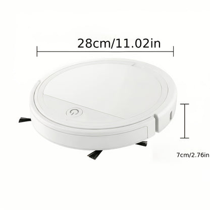 Multifunctional Robot Vacuum Cleaner, Ideal for Floor Cleaning, Pet Hair Removal, And Paper Debris, with 2000Pa Strong Suction And 150 Minutes of Life for