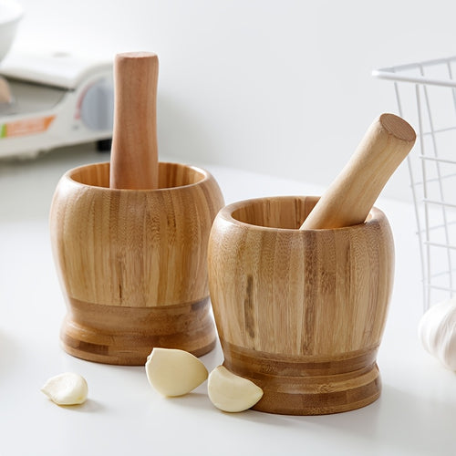 Food-Grade Multi-Functional Grinding Bowl, Suitable for Garlic, Herbs, and Pepper, Easy to Clean and Durable