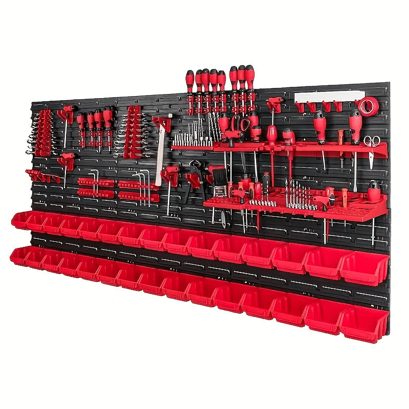 Large Tool Organizer, Wrench, Screwdriver, Drill Bit, Screw, Hammer Storage Rack, Garage Tool Organizer, Multi-functional Storage, A Gift for Family And Friends, Valentine's Day Gifts for Men, Boyfriends, Husbands, And Partners