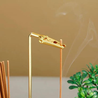 Two Glass Incense Holders, Creatively Designed for Tea Ceremonies And Home Decor, Suitable for Rooms And Garden Terraces, As Well As Meditation, Yoga, Spas