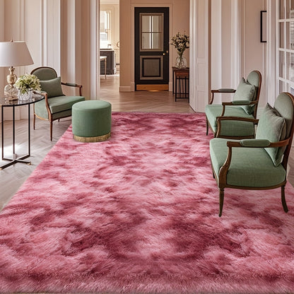 Fluffy Area Rug Large Soft Shag Carpet for Living Room Bedroom – Non-Slip Ultra Thick Plush Floor Mat, Multiple Sizes & Colors, Home Decor