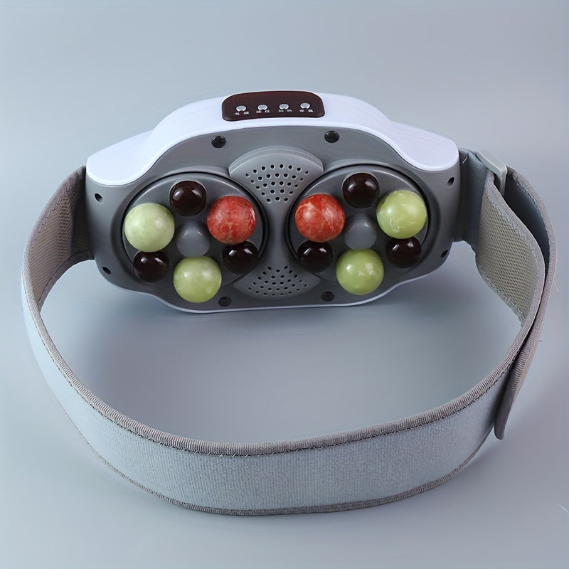 Portable Electric Abdominal Massager with Heating Function, Rechargeable Design, 3 Massage Modes, Suitable for Abdominal Area, Home Office Use