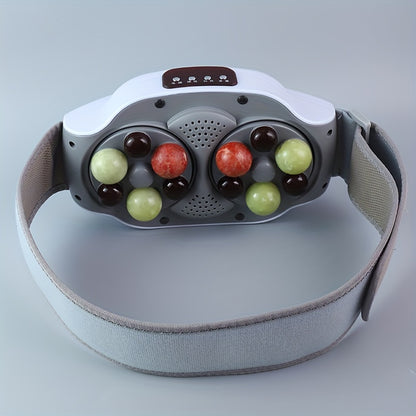 Portable Electric Abdominal Massager with Heating Function, Rechargeable Design, 3 Massage Modes, Suitable for Abdominal Area, Home Office Use