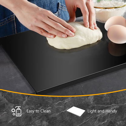 Acrylic Cutting Board with Counter Lip | 60% Thicker & Durable | BPA-Free & Food-Safe Kitchen Tool | Perfect for Protecting Countertops | Versatile & Easy to Clean | Ideal for Home & Professional Use